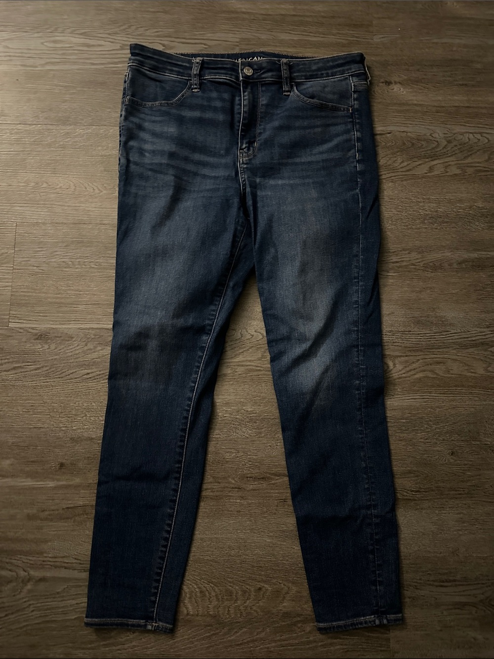 American Eagle Outfitters Dark Blue Skinny Jeans